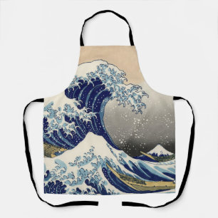 Great Wave Kanagawa Japans schilderen Schort