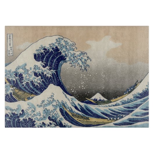 Great Wave Kanagawa Japans schilderen Snijplank (Voorkant)
