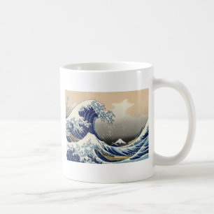 Great Wave langs Kanagawa Koffiemok