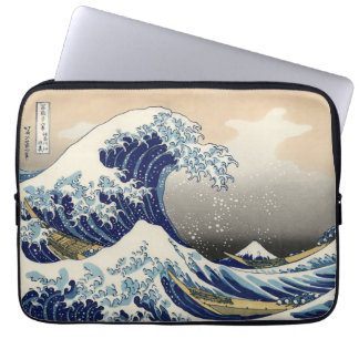 Great Wave langs Kanagawa Laptop Sleeve