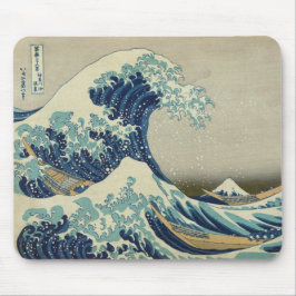 "Great Wave off Kanagawa" door Hokusai-muismat Muismat