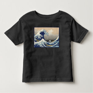 Great Wave off Kanagawa & Mount Fuji Japan Zee Kinder Shirts