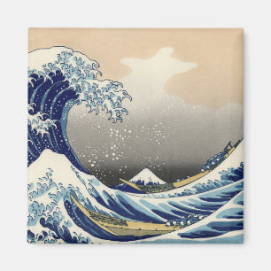 Great Wave off Kanagawa & Mount Fuji Japan Zee Magneet
