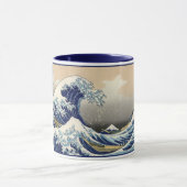 Great Wave off Kanagawa & Mount Fuji Japan Zee Mok (Midden)