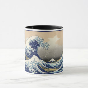 Great Wave off Kanagawa & Mount Fuji Japan Zee Mok