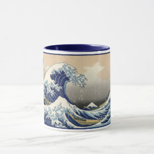 Great Wave off Kanagawa & Mount Fuji Japan Zee Mok