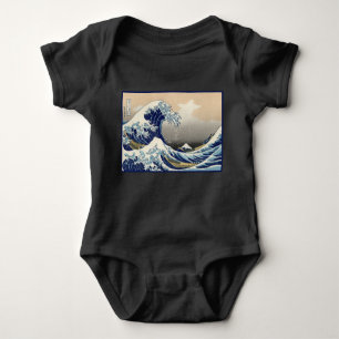 Great Wave off Kanagawa & Mount Fuji Japan Zee Romper