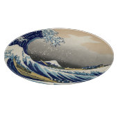 Great Wave off Kanagawa & Mount Fuji Japan Zee Snijplank (Hoek)