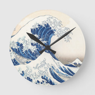 Great Wave off Kanagawa Wall Clock – Japanese Ukiy Ronde Klok