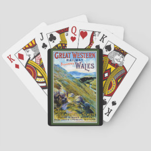 Great Western Railway Wales Pokerkaarten