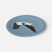 Great White Pelican paper bord (Gekanteld)