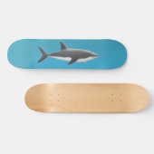 Great White Shark Skateboard (Horizontaal)