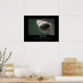 Great White Shark "Truth" Poster (Cuisine)