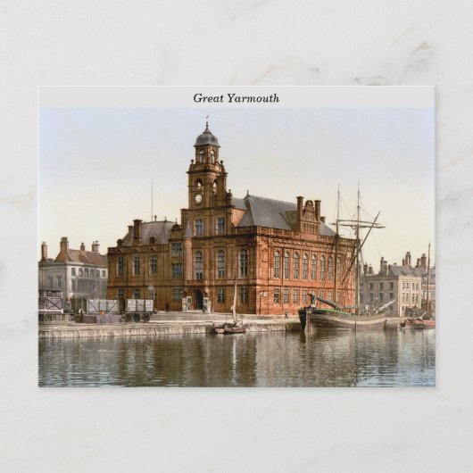 Great Yarmouth, Engeland (1900) Briefkaart (Voorkant)
