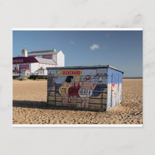 Great Yarmouth strand briefkaart (Voorkant)