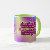 Greater is He (En particulier) Coffee Mug (Devant droit)