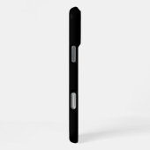 Greater Love Police Badge Thin Blue Line iPhone Hoesje (Rechterkant)