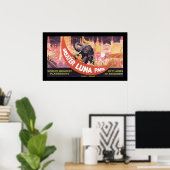 Greater Luna Park (canvas) Poster (Thuiskantoor)