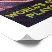 Greater Luna Park (wit) Poster (Hoek)