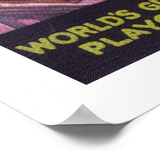 Greater Luna Park (wit) Poster (Hoek)