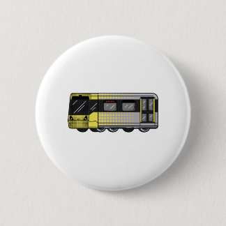 Greater Manchester Metrolink graffiti bomsticker Ronde Button 5,7 Cm