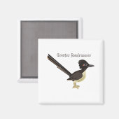 Greater Roadrunner Magneet (Voorkant / Achterkant)