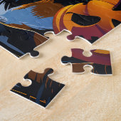 Greater Swiss Halloween Spooky Legpuzzel (Zijkant)