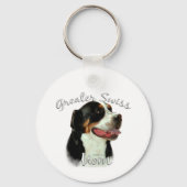Greater Swiss Mountain Dog Ma 2 Sleutelhanger (Achterkant)