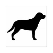 Greater Swiss Mountain Dog Silhouet Rubber Stamp Rubberstempel (Afrduk)