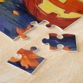 Greater Swiss Mountain Trick-or-Treating Halloween Legpuzzel (Zijkant)