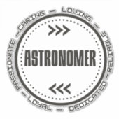 Greatest Astronomer Sticker (Voorkant)