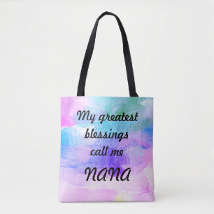 Greatest Blessings noemen me Nana Draagtas