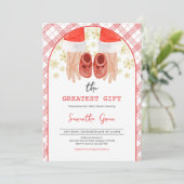 Greatest Gift Baby shower Kaart (Staand voorkant)