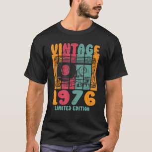 Greatest Hits 1976 Retro Birthday T-shirt