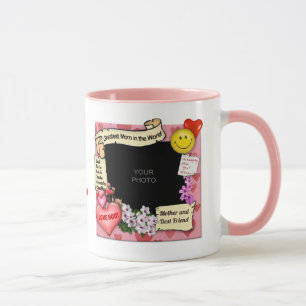 Greatest Mom (personnalisable) Photo Mug