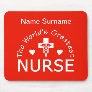 Greatest Nurse Mousepad - Aanpassen! Muismat