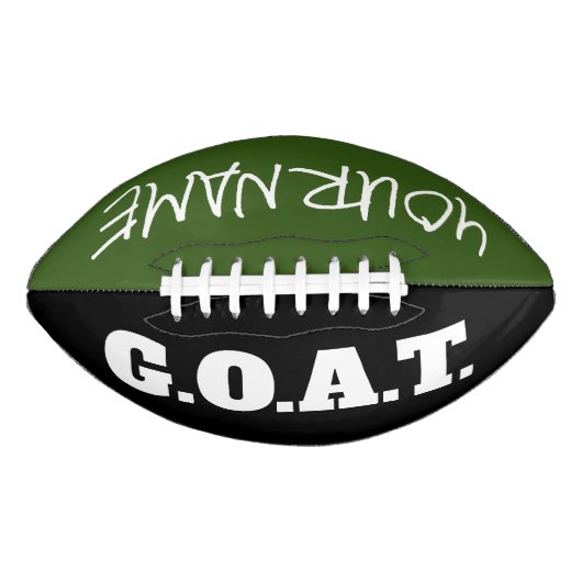 Greatest of All Time GOAT football player gift (Voorkant)