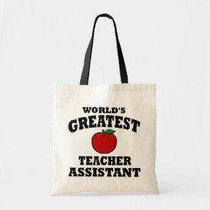 Greatest Teacher Assistant Tote Bag