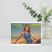 Greatings from Adelaide Briefkaart (Staand voorkant)