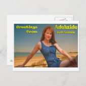 Greatings from Adelaide Briefkaart (Voorkant / Achterkant)