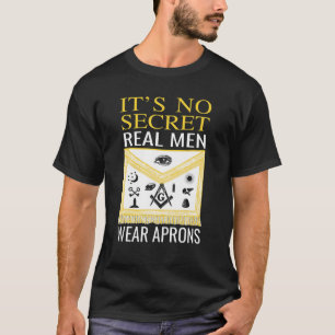 Greats Mason: Masonic Real Mannen Draag vader Apro T-shirt