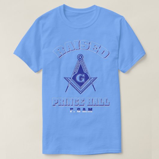 Greats Raised Prince Hall Masons F & AM Vader D T-shirt (Design voorkant)