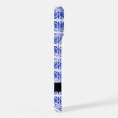 Grec Fret Arabesque Bleu, Votre Nom, Personnaliser (Côté droit)