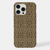 Grec Meander Carré clé H Motif Brown (Verso)