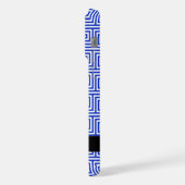 Grec Meander Key Blue, Votre Nom, Personnaliser (Côté gauche)