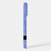 Grec Meander Key H Blue, Votre Nom, Personnaliser (Côté droit)