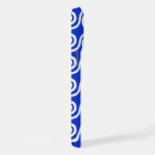 Grec Meander Key Waves Motif Bleu (Côté droit)
