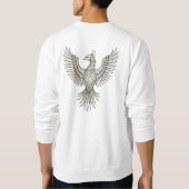 Grec Phoenix Hommes Sweatshirt Design 🪽 👕 (Dos)