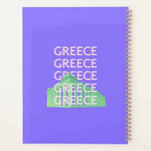 Grèce, Athènes Travel Art (Dos)