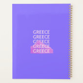 Grèce, Athènes Travel Art, Retro Travel Art (Dos)